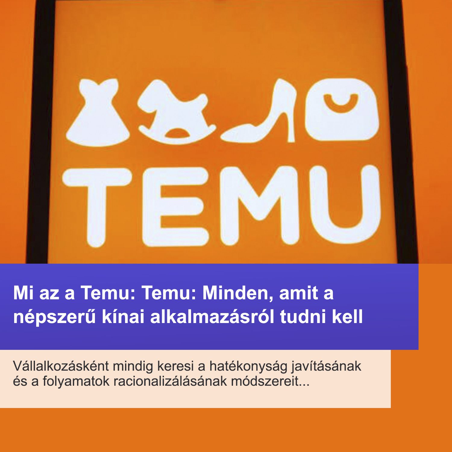 Mi az a Temu: Temu: Minden, amit a népszerű kínai alkalmazásról tudni kell